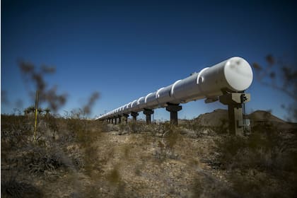 Un detalle del diseño del tubo