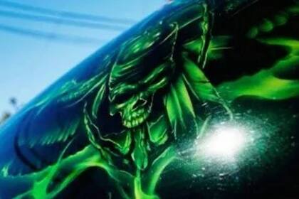 Un detalle en verde, un dibujo que puede subir el valor del vehículo conforme pasen los años