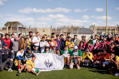 Un día de alegría para los neozelandeses y los argentinos que mediante el deporte intentan reencauzar sus vidas.