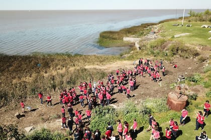 Un día de trabajo duro para los chicos