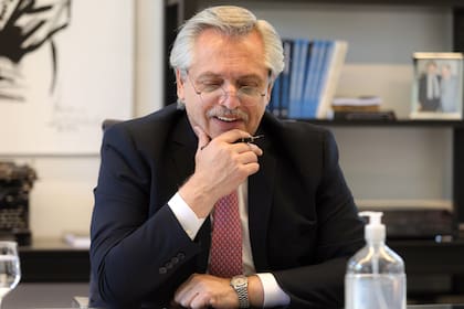 El presidente, Alberto Fernández