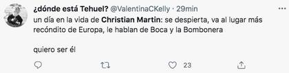 "Un día en la vida de Christian Martin"