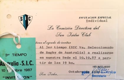 Un documento histórico de una tarde inolvidable