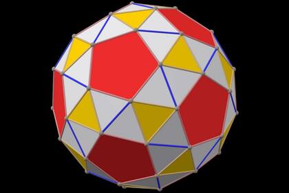 Un dodecaedro romo