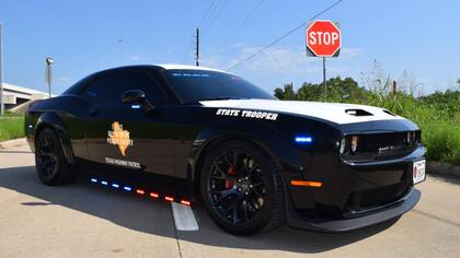 Un Dodge Challenger ahora forma parte de los vehículos de patrullaje en Texas