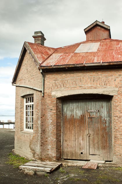 Un edificio original, parte del actual museo.