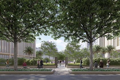 Un edificio sobre Viamonte para oficinas estará separado del templo propiamente dicho, sobre Córdoba, por un espacio público