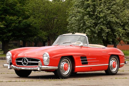 Un ejemplar de 1961 del Mercedes-Benz 300 similar al que tiene Litvin