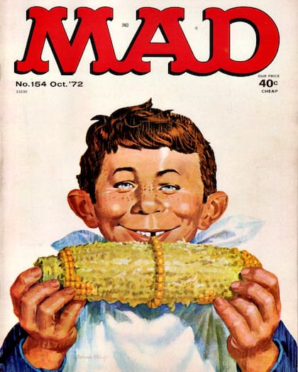 Un ejemplar de la revista MAD de la década del 70