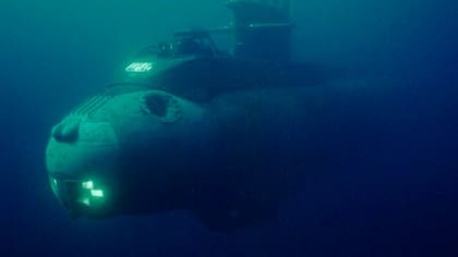 Un ejemplar de vehículo espía que puede contener el Belgorod, el segundo submarino más grande construido por Rusia
