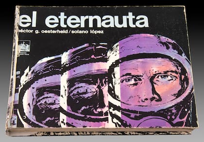 Un ejemplar original de "El Eternauta" de la primera edición, dedicado y firmado por el guionista y el ilustrador, se ofreció este año en una subasta