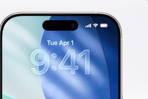 Un ejemplo de cómo se ve iOS 26 con Liquid Glass