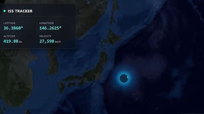 Un ejemplo de uso de Gemini 3.1, en el que el modelo creó un panel aeroespacial en vivo