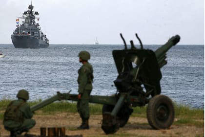 Un ejercicio militar ruso en Venezuela, en 2008