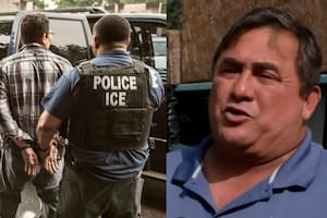 Es dueño de una empresa de jardinería y lloró cuando los agentes se llevaron a sus empleados