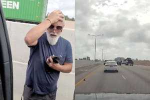 Un encuentro inesperado: frenó de golpe al ver un punto negro y terminó realizando un emocionante rescate