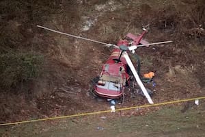 Dos helicópteros chocaron en pleno vuelo en Nueva Jersey