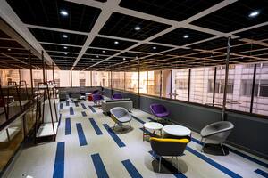 Un espacio de la nueva sede del ITBA