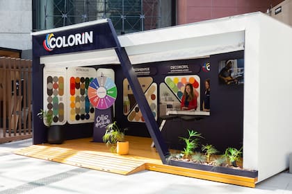Un espacio para conocer los productos de Colorin e inspirarse en Experiencia Living 2023