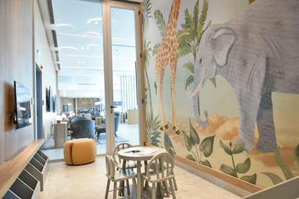 Un espacio para que los más chiquitos puedan disfrutar de la experiencia.