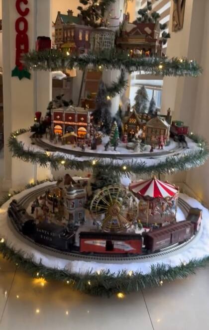 Un especial árbol de Navidad cautivó a decenas de usuarios de TikTok