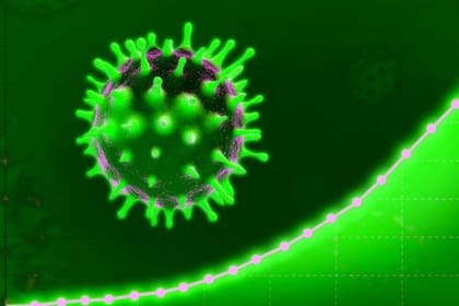 Un estudio del SARS-CoV-2 estimó que la tasa más alta de transmisión viral tiene lugar uno a dos días antes de que la persona infectada comience a mostrar síntomas