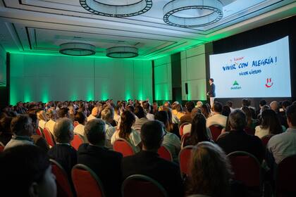 Un evento con el foco en el bienestar corporativo.