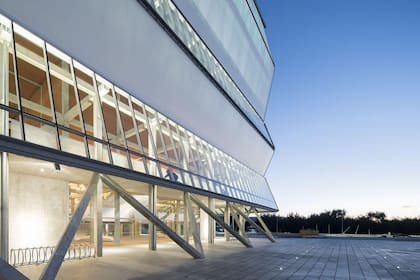 Un extremo del teatro Bío Bío