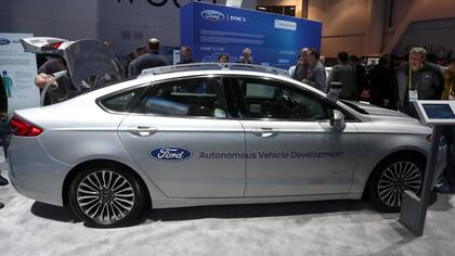 Un Ford Fusion, con acceso a los servicios de Alexa