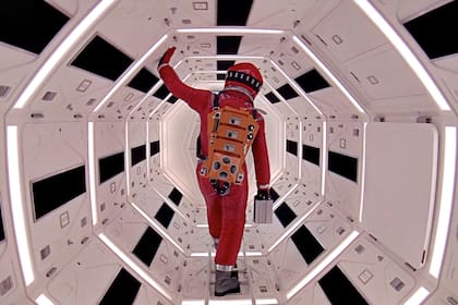 Un fotograma de la película 2001, Odisea del espacio