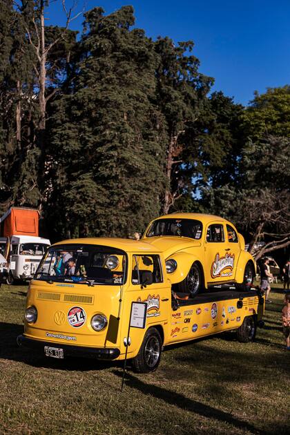 Un Fusca de 1979, del Club Sudamericano Volkswagen Argentina.