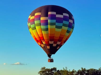Un globo de la empresa Sobrevoar, que estaba a cargo del vuelo de la tragedia en Santa Catarina