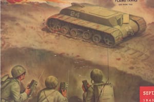 Un Goliath en la edición de septiembre de 1945 de la revista Radio-Craft