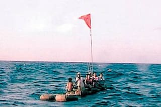 Rescatan a tres cubanos que sobrevivieron a base de cocos durante un mes en una isla desierta