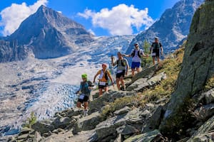 Así se corre en la meca del trail running, con un paisaje de ensueño y esperanzas argentinas