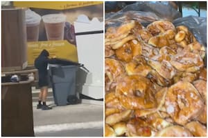 Escarbaban en el contenedor de basura de una famosa cadena de comida en EE.UU. y encontraron un "tesoro"