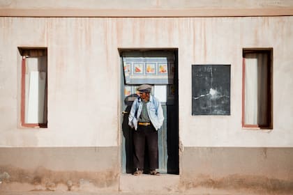 Un habitante de Susques, uno de los pueblos más habitados de la puna jujeña.