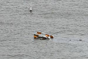 Un helicóptero se estrelló en el río Hudson, en Nueva York
