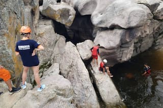 Un turista de 69 años se ahogó en un balneario de Mina Clavero