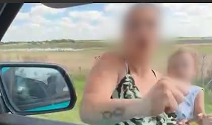 Un hombre fue aprehendido por conducir con un bebé al volante