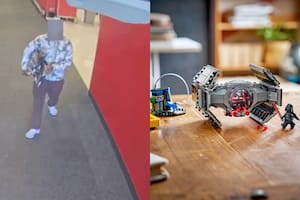 Tiene 28 años, compraba sets de Lego en Target, sacaba las minifiguras y las reemplazaba con pasta seca