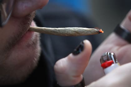 El 26,4% de los encuestados considera que no representa riesgo alguno fumar marihuana