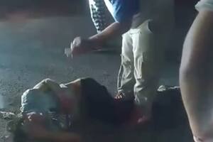 Un comerciante golpeó a un hombre con un rebenque porque le había robado