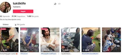 Un hombre se hace pasar por Keanu Reeves y enloquece a Tailandia: vende comida en un puesto en la calle y asiste a eventos