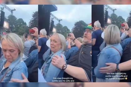 Un hombre se volvió viral por su confusión (Captura video)
