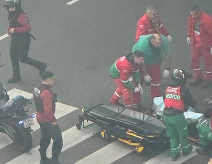 Un hombre y una mujer cayeron desde el Puente Pacífico