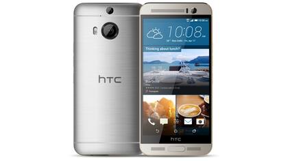 Un HTC One M9+, con la doble cámara trasera (20 megapixeles la principal, 2,1 megapixeles la complementaria)