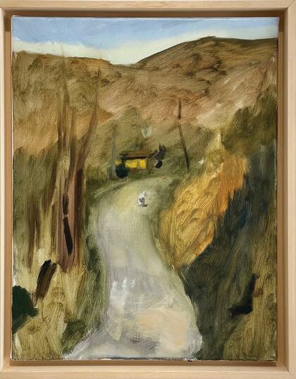 Un humilde retorno, una de
sus obras que fue expuesta en enero de
este año en Sapar Contemporary Gallery,
en Tribeca, Nueva York