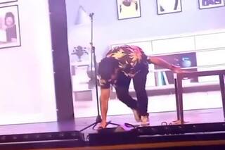 Un humorista argentino sufrió un duro accidente durante un show