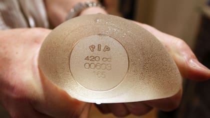 Un implante mamario fabricado por PIP